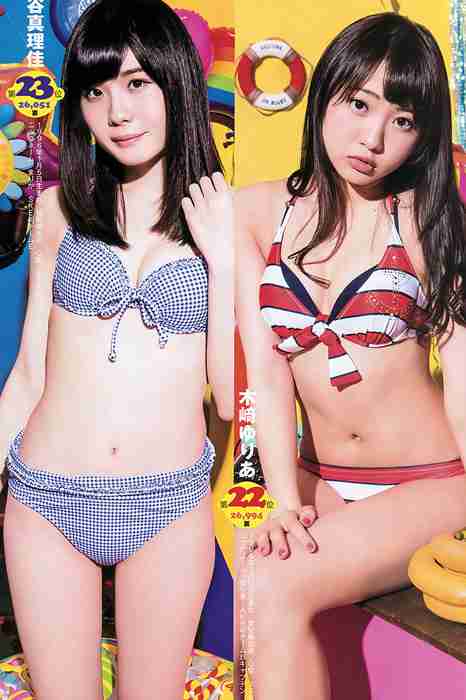 [Weekly Young Jump]ID0222 2015.08 No.36-37 木﨑ゆりあ 岡田奈々 他 [21P12.5M]